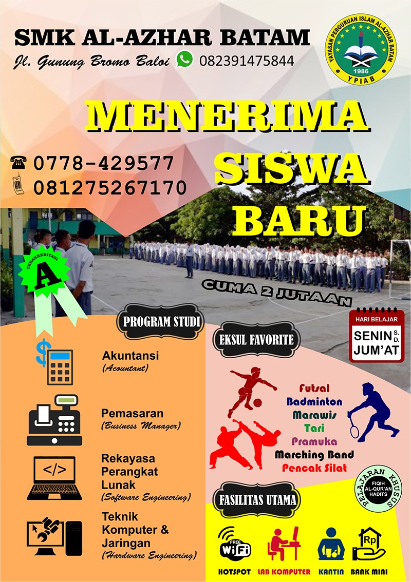 Penerimaan Siswa Baru SMK 2018