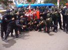Gerak jalan beregu 2017 hut 73 RI
